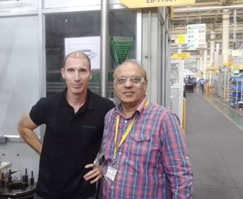Hosur - With Hungarian engineer Mr.Balázs