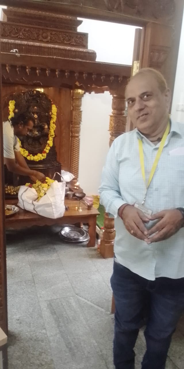 Hosur - @ Ganesha Temple of industrial Plant