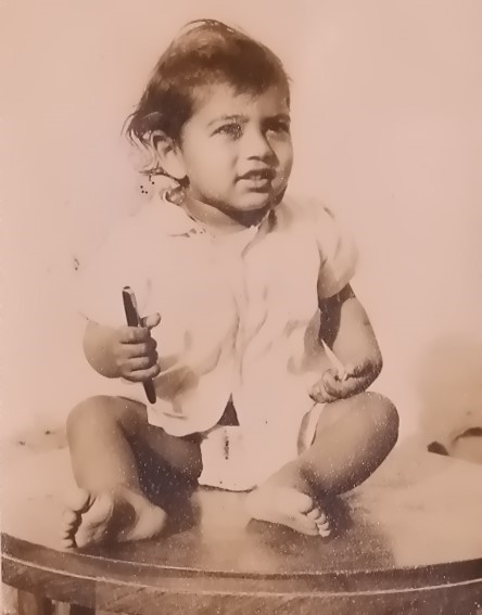 Delhi - Childhood photo of I K Angiras