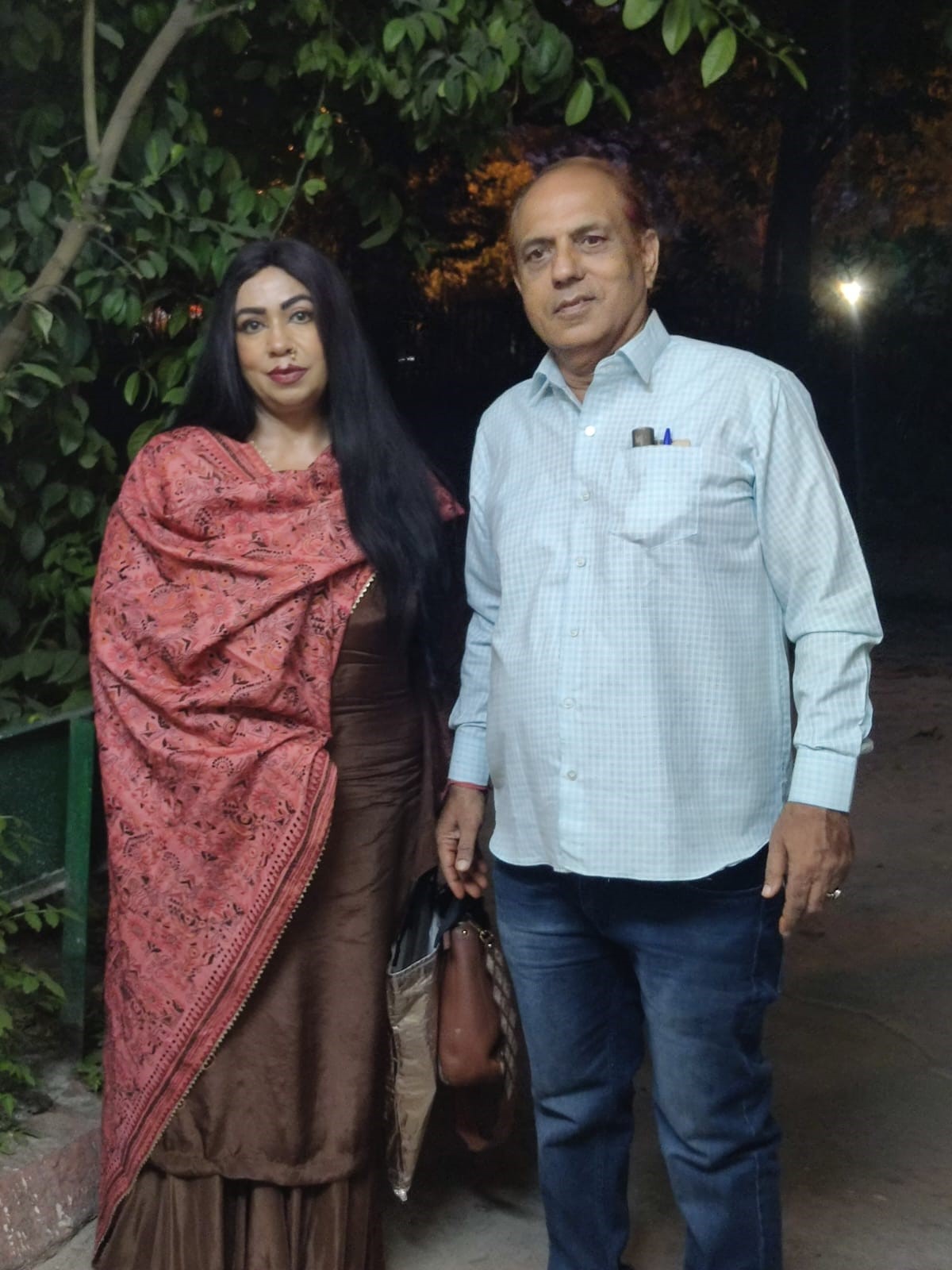 New Delhi - With poetess Sapana Ehsaas