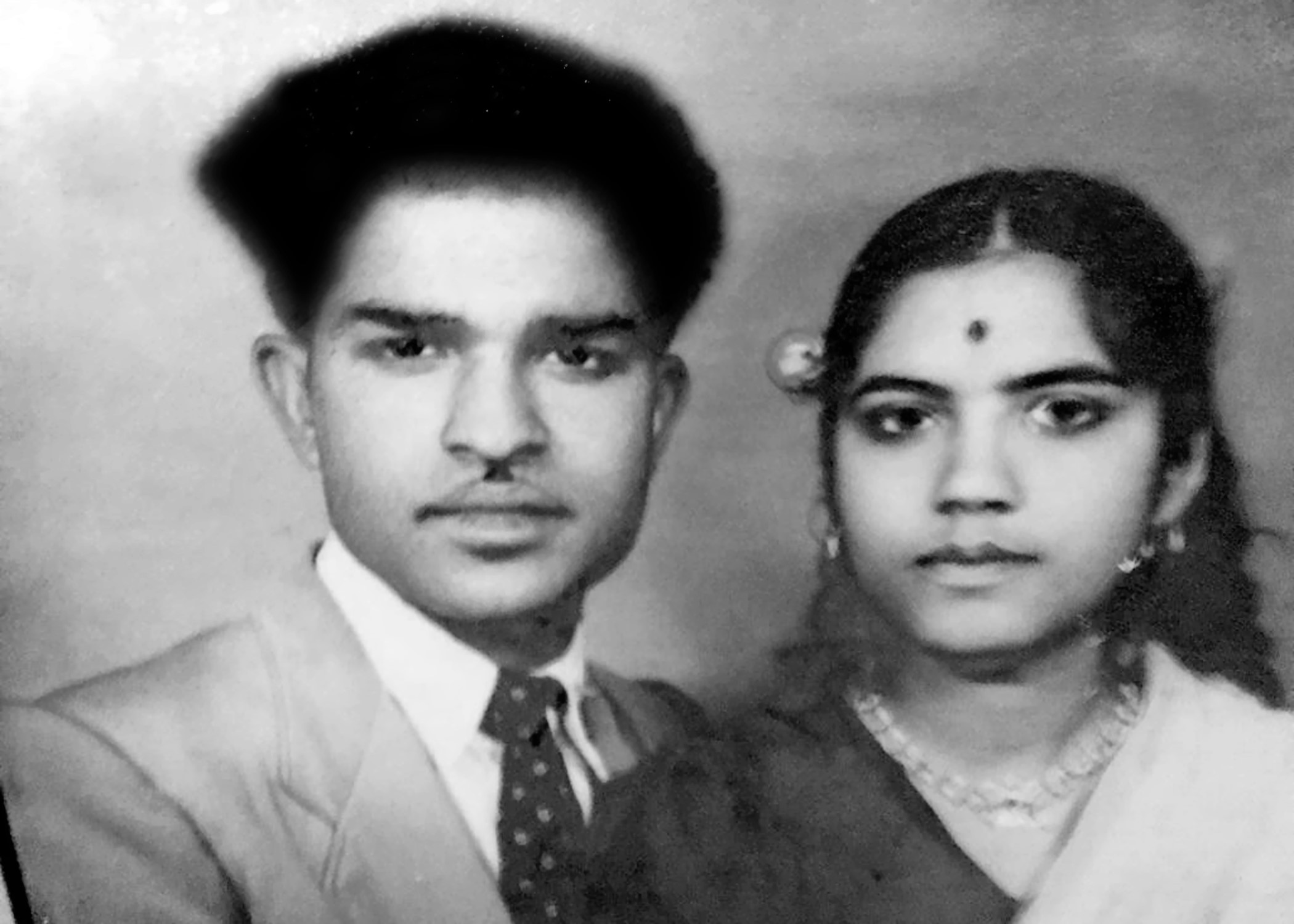 My Parents - Late Dr R K Angiras and Smt. Krishna Angiras