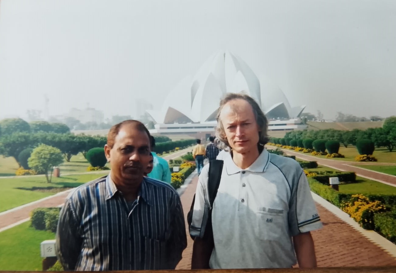 Bangalore - With Lithuanian Friend 